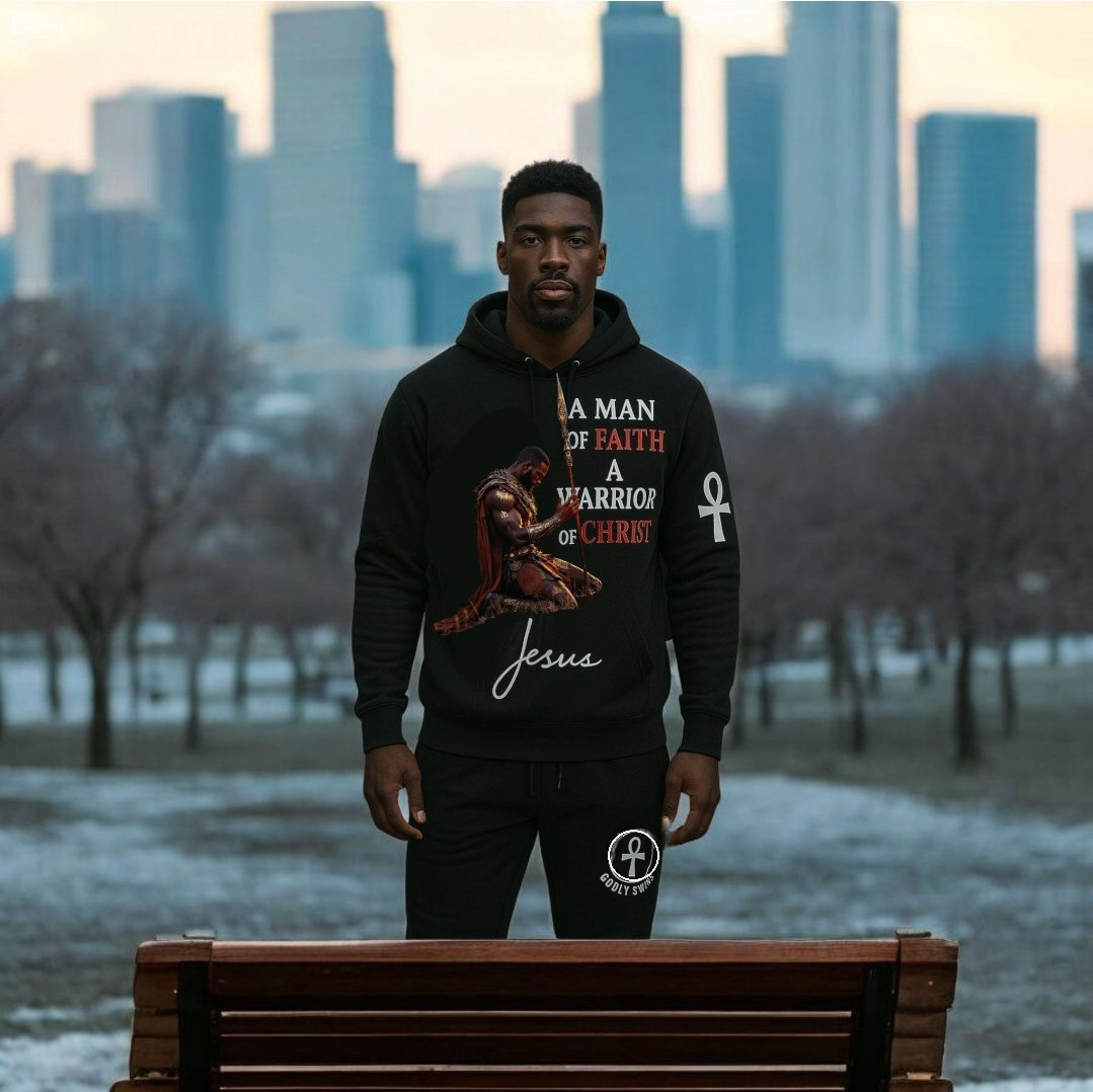 Warrior in Christ sweatsuit